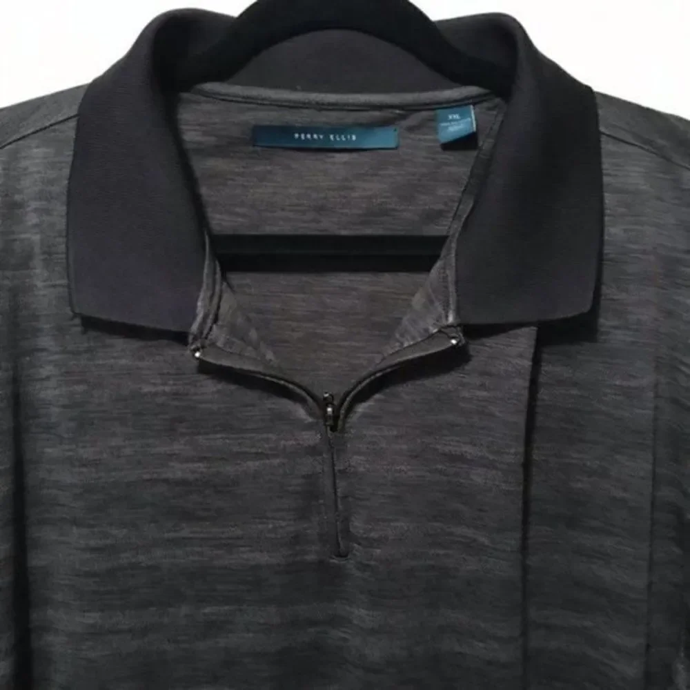 Perry Ellis Half Zip Shirt. Excellent condition.